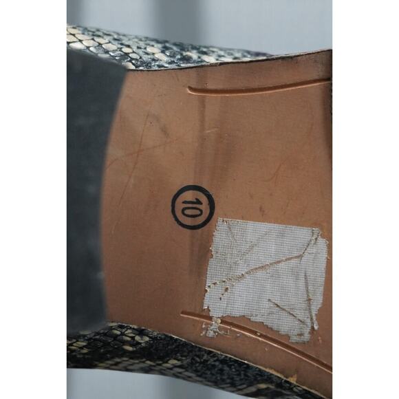 Skechers Faux Snakeskin Chelsea Boots Men’s Size 10 | Western-Inspired Slip-On - Picture 10 of 10